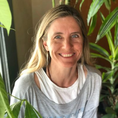 Yoga instructor Bridget Puchalsky