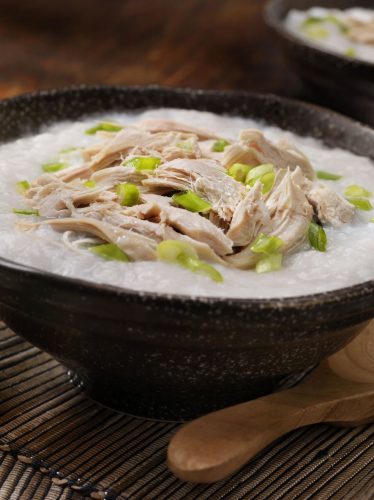 Chicken Congee, Rice Porridge