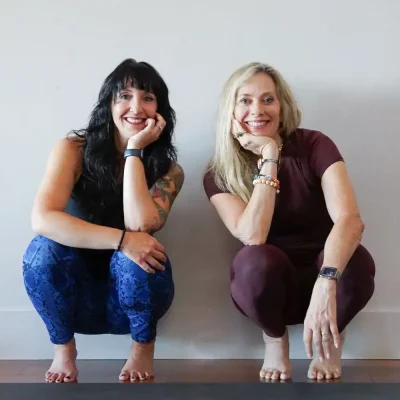 Noell Clark and Jennifer Prugh smiling