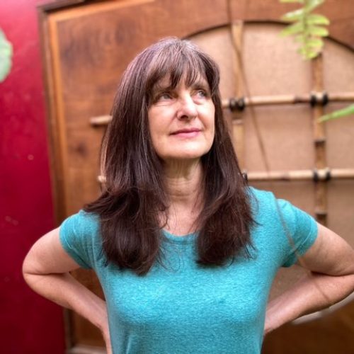 Sarah Khayat outdoors