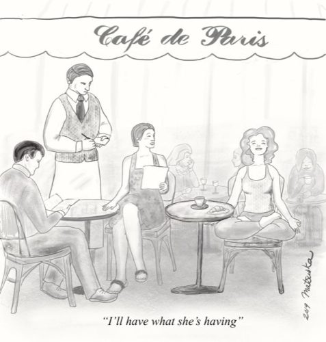 Matusoka _ Cafe de Paris Illustration