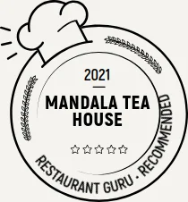 restaurant guru stamp, mandala tea house recommended 2021