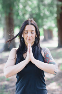 Noell in meditation