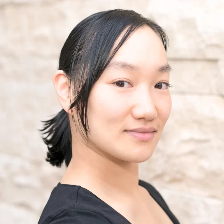 professional photo of pearl wang smiling